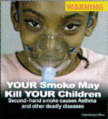 Jamaica 2013 ETS children - lived experience, mask asthma (back)